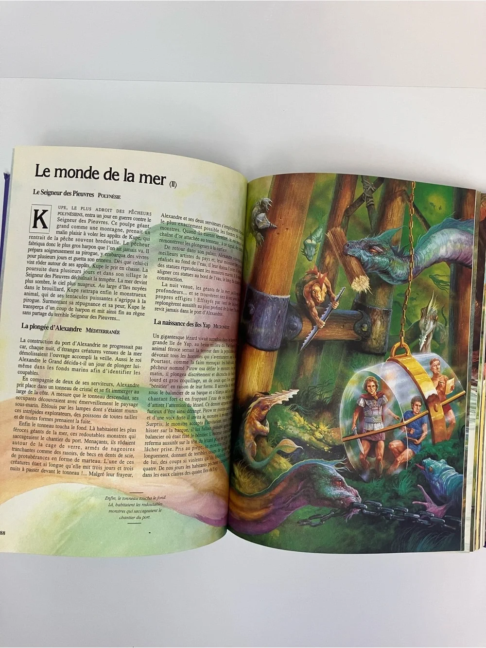 Livre vintage 2001 Les plus belles légendes du monde entier Mythologie Animaux - Picture 10 of 17